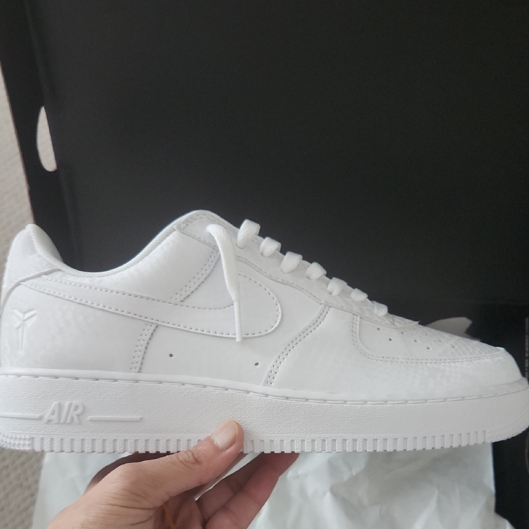 Kobe Nike White Air Force 1 Sneakers
